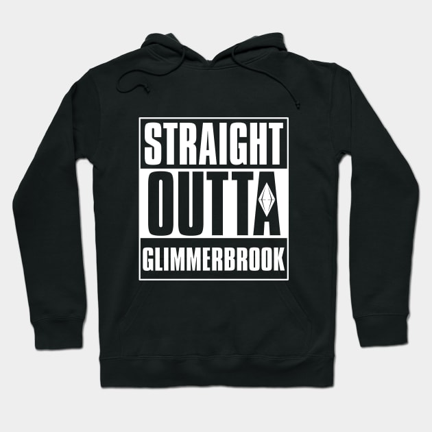 Straight Outta Glimmerbrook Hoodie by S3_Illustration